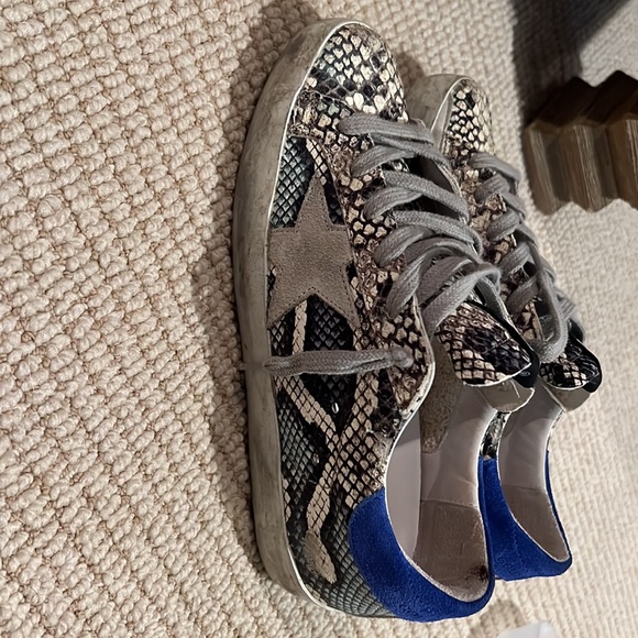 Golden Goose Superstar- Python with Blue Suede - Size 36 - EXCELLENT condition - Picture 4 of 6